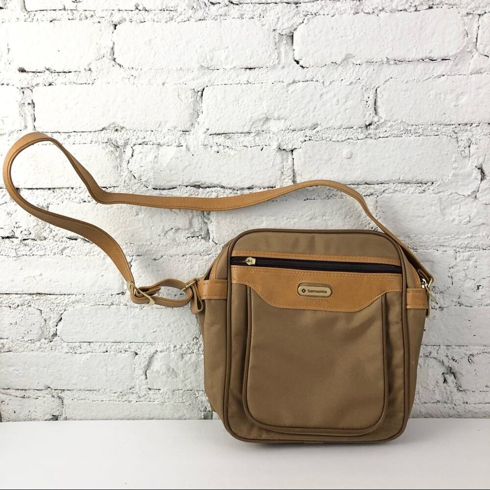 Vintage Samsonite Crossbody Travel Bag